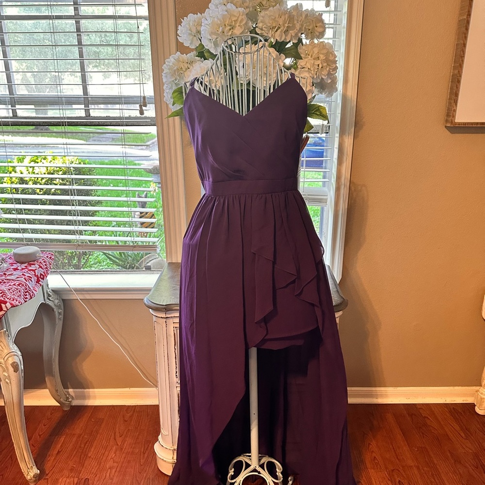 🎀 Purple chiffon party dress 🎀